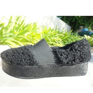 Opening Ceremony Cici Shearling Flats - Sz 38/8